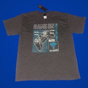 Distortion Custom Rags Boys Medium Gaming Tshirt
